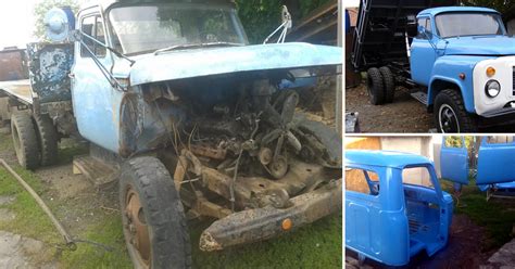 Сын унаследовал от отца дряхлый ГАЗ-53 и довел его до идеала, чтобы ...