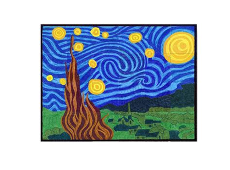 Starry Night Mural · Art Projects for Kids