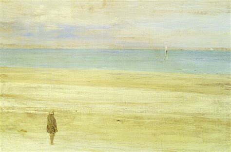 James Abbott Mcneil Whistler Harmony In Blue And Silver Trouville