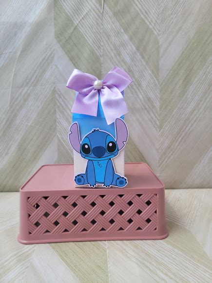 Caixa Milk Lilo E Stitch Elo Produtos Especiais