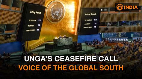 UNGA S Ceasefire Call Voice Of The Global South EP 8 DD India YouTube