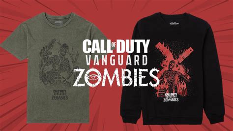 Call of Duty: Vanguard Zombies Clothing Collection | The Pop Insider