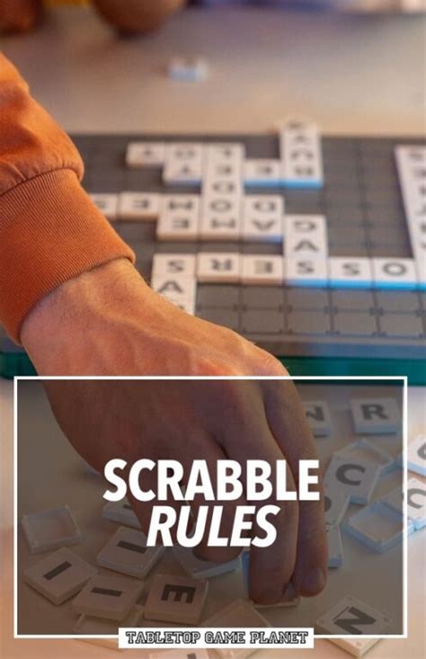 Scrabble Rules – Tabletop Game Planet