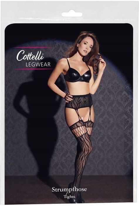 Cottelli Legwear 2IN1 POŃCZOCHY Z PASEM S L Ceneo pl