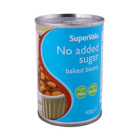 Alosraonline Supervalu No Added Sugar Baked Beans 420g