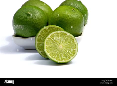 Fresh Limes Stock Photo Alamy