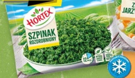 Szpinak Hortex Promocja Euro Sklep Ding Pl