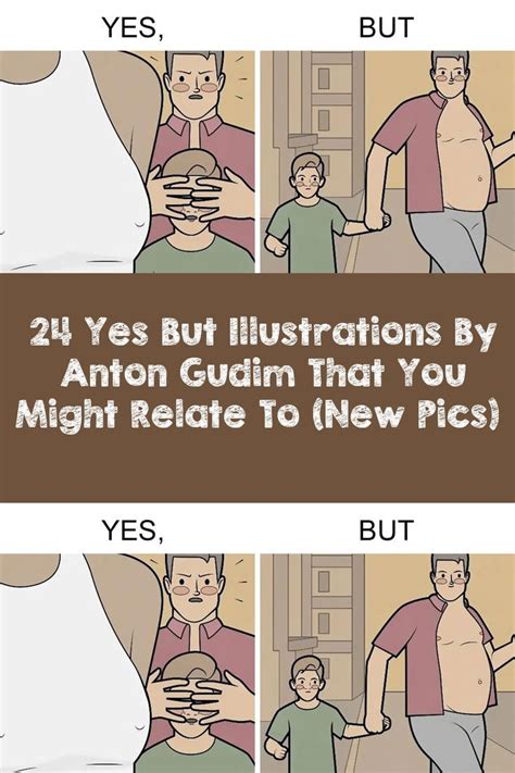 24 Yes But” Illustrations By Anton Gudim That You Might Relate To