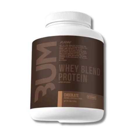 Bum Whey Blend Protein 5 Lbs 65 Servicios Chocolate Grober