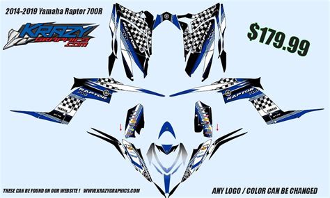 Yamaha Raptor 700r Graphics D40 2013 2020