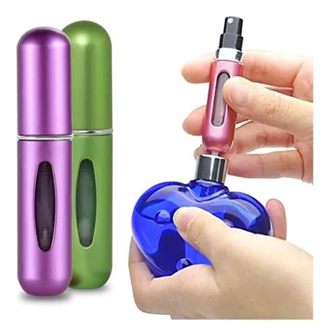 Mini Botella Atomizadora De Perfume Port Til Recargable Cuotas Sin