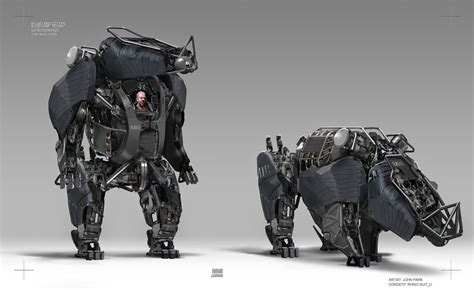 The Amazing Spider-Man 2 Rhino Concept Designs by John Park | Concept ...