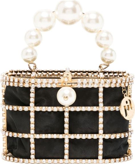 Rosantica Holli Crystal Embellished Tote Bag Shopstyle