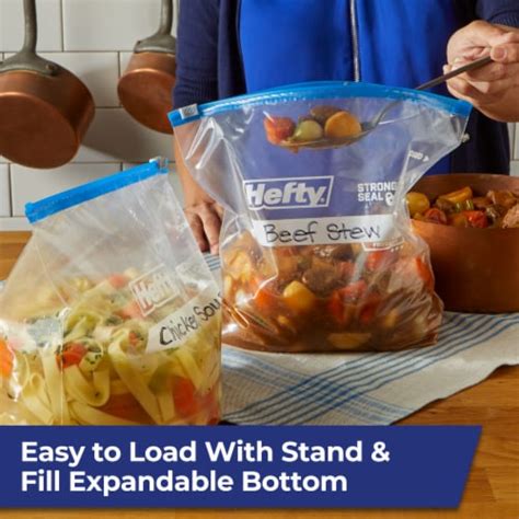 Hefty® Freezer Gallon Slider Bags 25 Ct Fry’s Food Stores