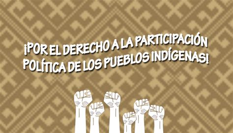 Campaña Por el derecho a la participación política de los pueblos