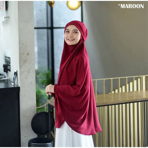 Jual Jilbab Hijab Kerudung Bergo Instan French Khimar Cadar Madinah