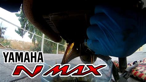 Engine Oil Change 1st Method Yamaha Nmax Youtube