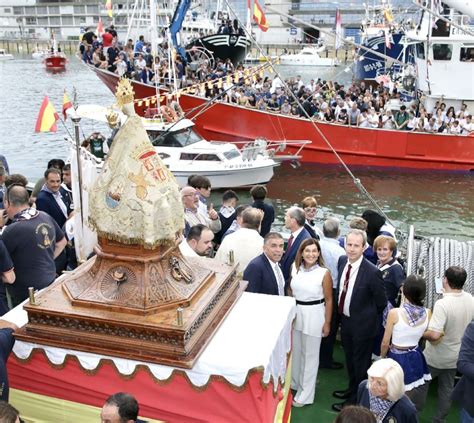 María Buruaga acude a Santoña a celebrar el Día del Marinero dentro de