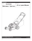 Black Max Mower Manual