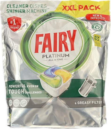 Fairy Platinum All In One Lemon Tabletki Do Zmywarki Szt Kg