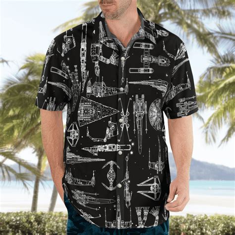 Space Ships Star Wars Hawaiian Shirt Homefavo