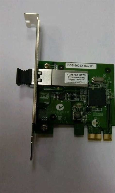 Сетевая карта, оптическая D-Link DGE-560SX Rev.B1 Москва | Комьютерные ...