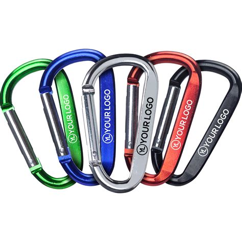 Imprinted Magellan Carabiner Clips