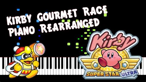 Kirby Gourmet Race 1 And 2 Medley Piano Cover Marupiano Arr Youtube