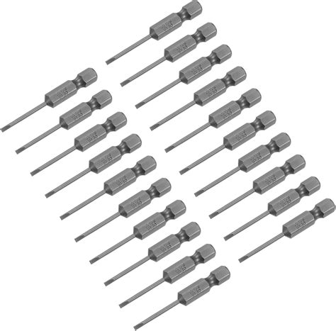 Uxcell Pcs Slotted Screwdriver Bits Mm Length Hex Shank