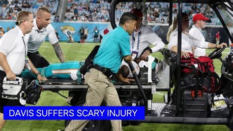 Dolphins Jaguars Game Suspended After Daewood Davis Suffers Scary