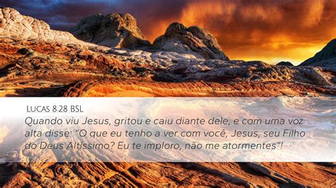 Lucas 8 28 BSL Desktop Wallpaper Quando Viu Jesus Gritou E Caiu