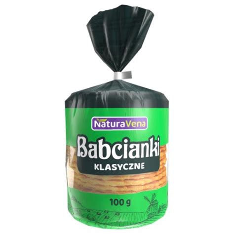 Babcianki Klasyczne 100g NaturaVena Wafle