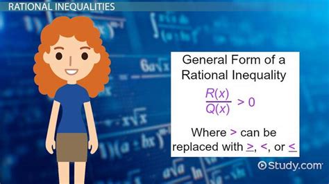 Solving Rational Inequalities Steps And Examples Video And Lesson Transcript