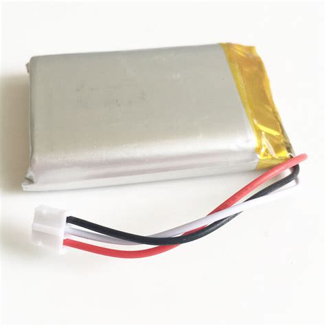 5 PCS 3 7V 2000mAh LiPo Polymer Rechargeable Battery With JST 3P 2 0