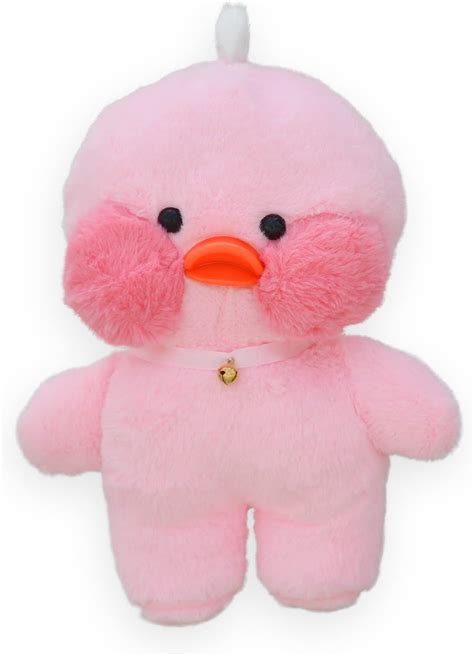 Mocost Lalafanfan Cafe Mimi Canard En Peluche Jaune Cm Canard Rose