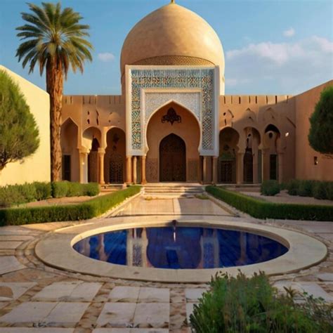 imagine  central garden   premium ai generated image