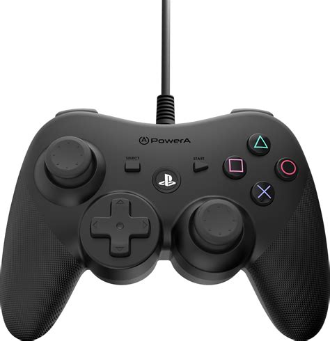 Playstation 3 Wired Controller Black Playstation 3 Gamestop