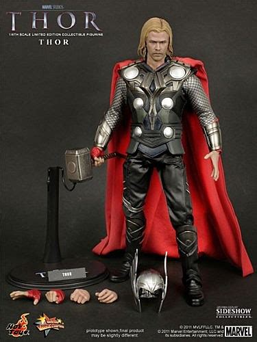hot toys reveals thors  avengers  scale figure