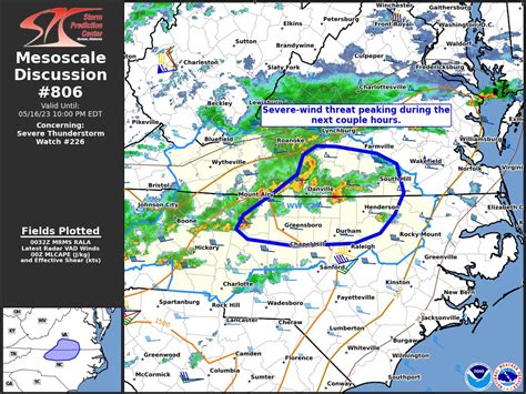 NWS Storm Prediction Center On Twitter 7 37pm CDT SPC MD 0806