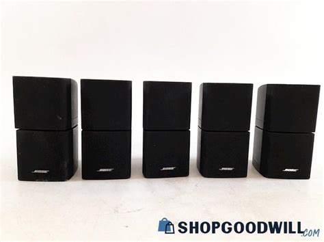 Bose Stacked Cube Acoustimass Speakers Shopgoodwill