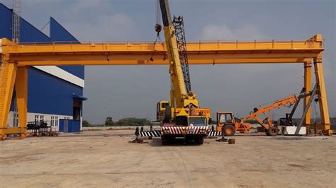 Double Girder Goliath Crane For Industrial In Chennai Atlas Crane