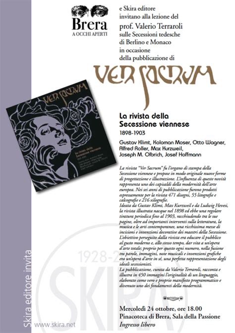 Ver Sacrum La Rivista Della Secessione Viennese Alpi Fashion Magazine