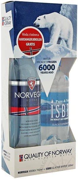 Norvegia 700Ml Wódka Woda Z Lodowca 500Ml Ceny i opinie Ceneo pl