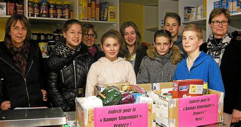 Caudan Solidarité 30 kg de denrées collectés à St Jo Le Télégramme