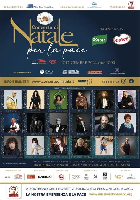 A F F I Al Concerto Di Natale Per La Pace Associazione Floricoltori