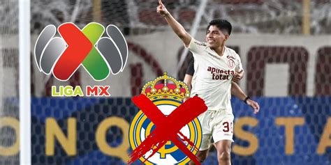 No Es El Real Madrid Piero Quispe Y El Club Mexicano Por El Que Jugar