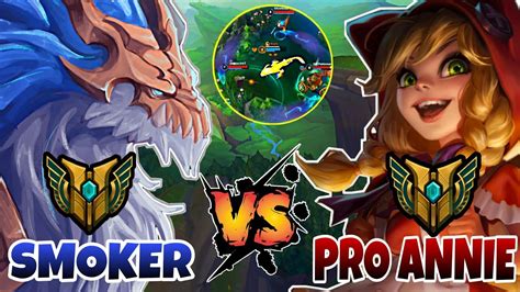 Aurelion Sol Smoker Vs Pro Annie Gameplay Wild Rift Youtube