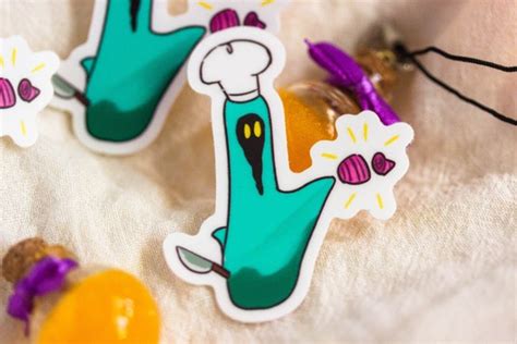 Hades Game Head Chef Vinyl Sticker Water Resistant Etsy