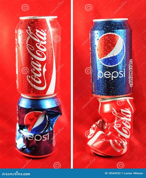 Coca Cola Vs Pepsi Editorial Photography Image