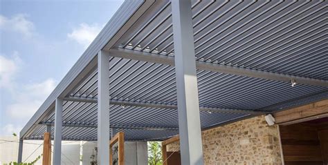 lames en aluminium extrudé de la pergola bioclimatique Wallis Outdoor